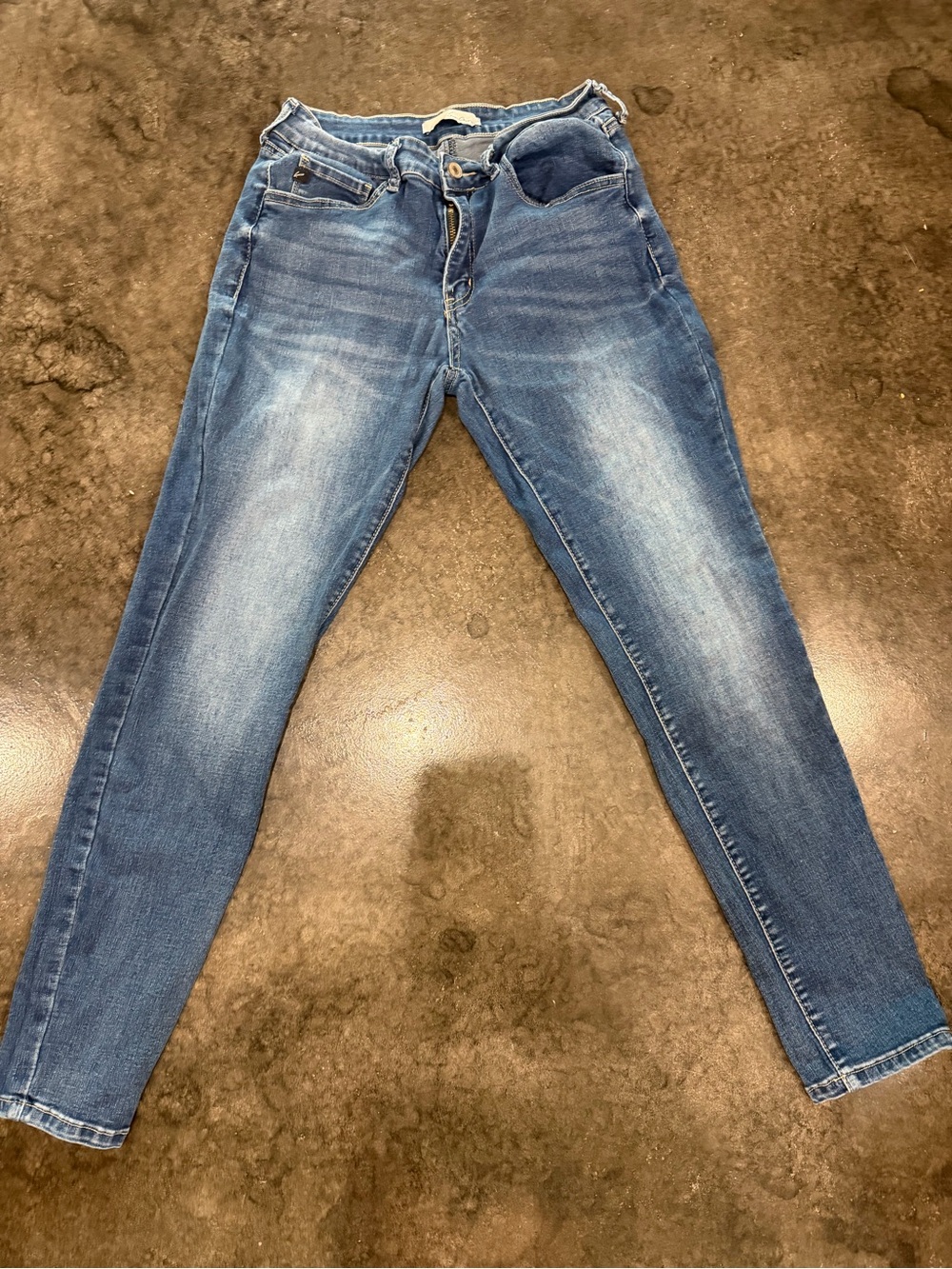 KanCan Dark Blue High-Rise Stretch Jeans